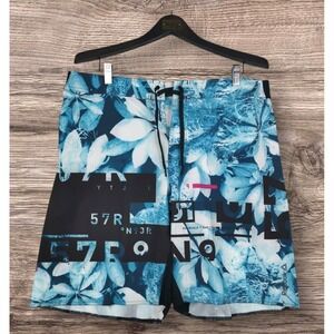 Reebok Multicolor Board Men's Shorts Swimwear NWT Size XL 38/39 Inseam 9 in NWT